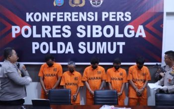 Polres Sibolga Ungkap Pembunuhan Mahasiswa di Halaman Masjid, 5 Pelaku Diringkus