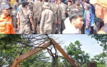 Protes Warga Kalimalang Cikarang Soal Penggusuran Bangunan Liar yang Dinilai Tidak Merata