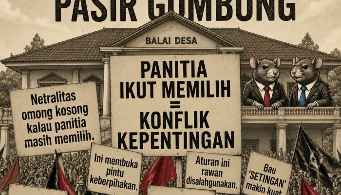 Hak Suara Panitia Picu Dugaan Setingan dalam Pemilihan BPD di Desa Pasir Gombong
